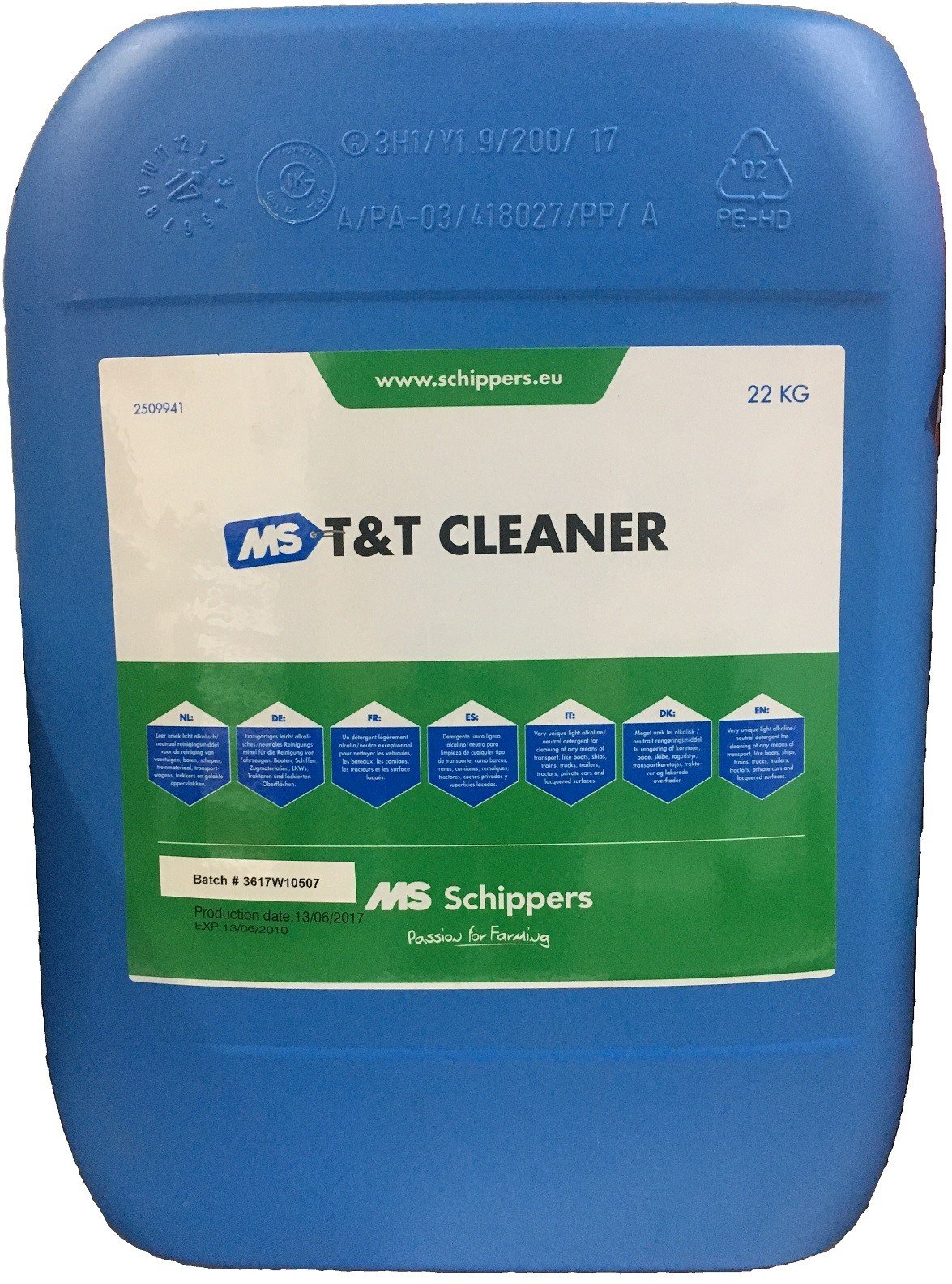 MS T and T cleaner
